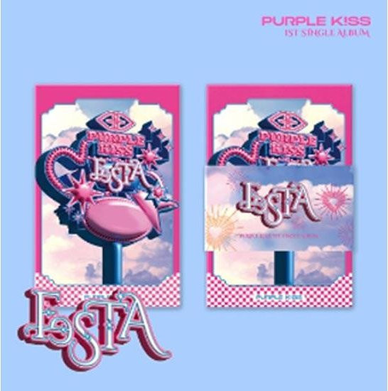 PURPLE KISS 1. Single-Album FESTA POCAALBUM in Pink - Bild 1