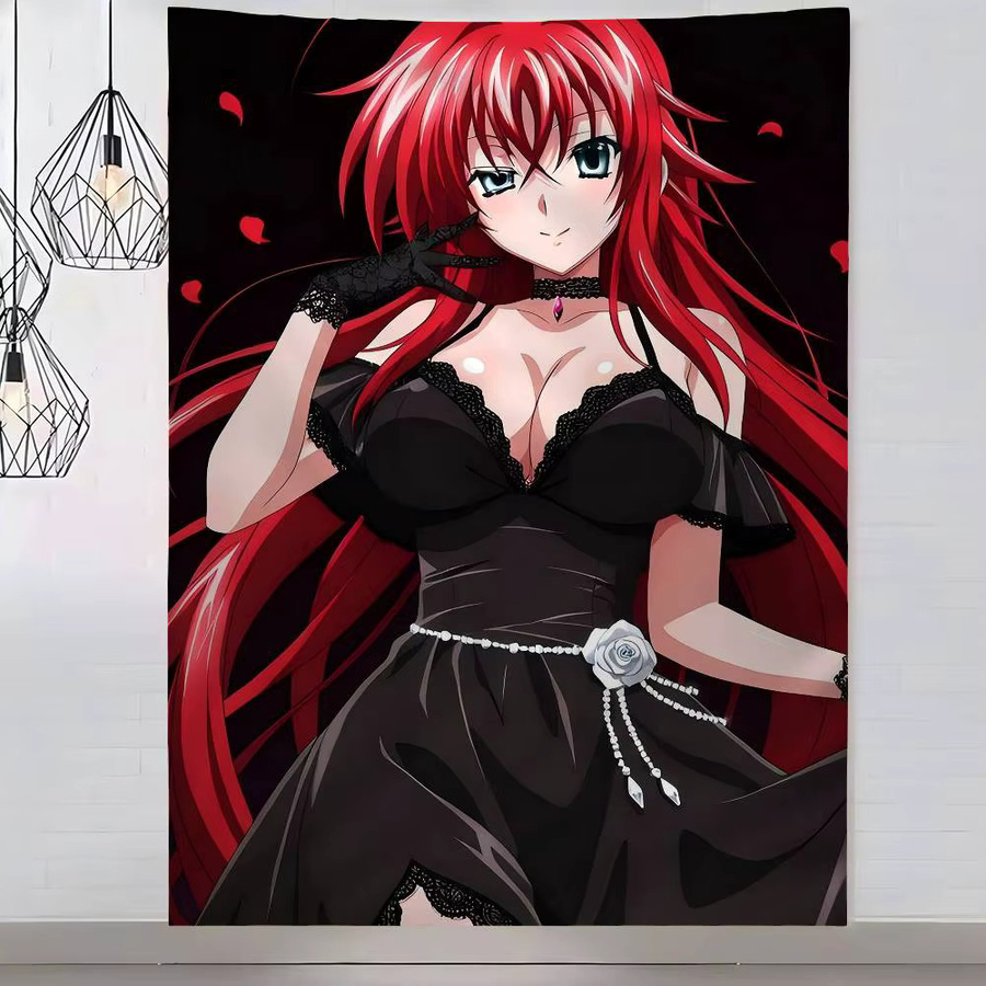 Mesuca Anime High School DxD Wandbehang im Bohemian Mandala Design, Mehrfarbig - Bild 4