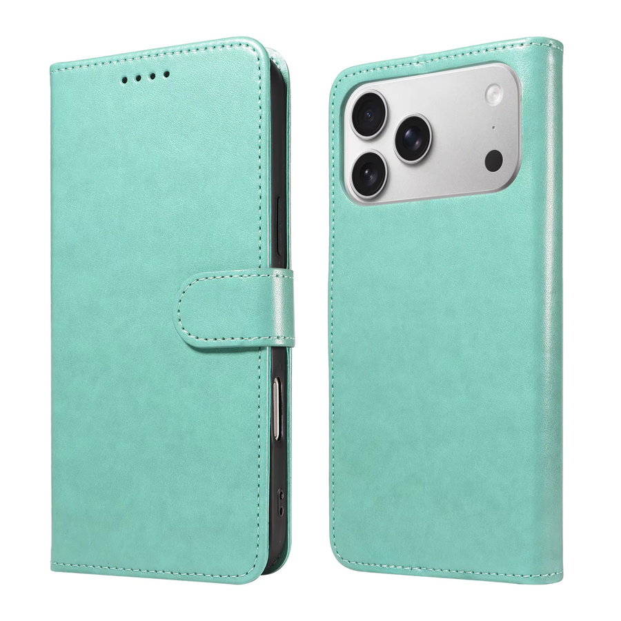 Multifunktionale Samsung Handyhülle aus PU-Leder mit integriertem Ständer in Grün und Türkis für Galaxy A42 A41 A40 A35 A34 A33 A22 A21 A15 A13 - Bild 2