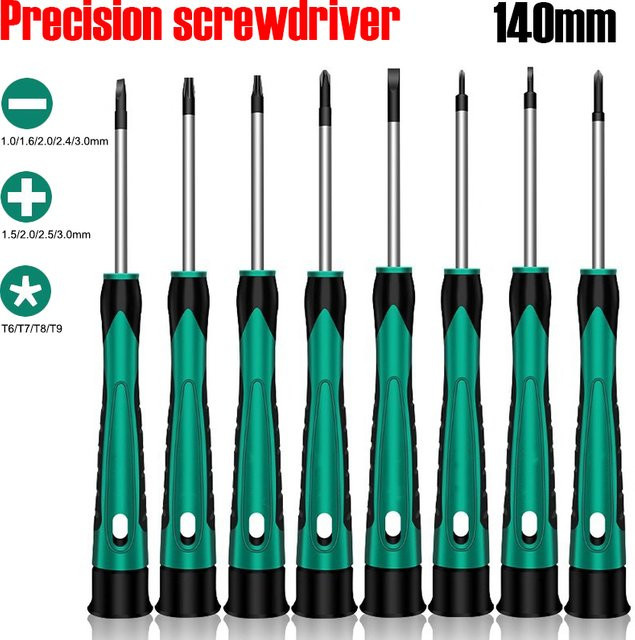 AXE SHAN Präzisions-Schraubendreher-Set für Kreuz, Schlitz, Pflaume und Torx zur Reparatur von Handy, Computer und Kamera - Bild 1