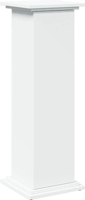 vidaXL Postament mit Stauraum Weiß aus Holzwerkstoff B/T/H: 31 x 30 x 90 cm - Bild 1