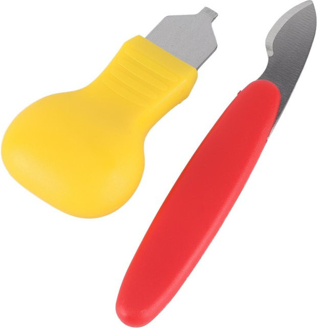 Uhrengehäuseöffner Messer, Edelstahl, Kunststoff, yellow - Bild 1
