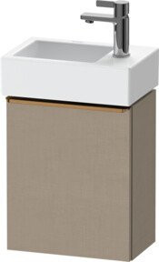 Duravit Waschtischunterschrank D-Neo in Beige mit 1 Tür, Wandmontage, B/T/H: 36,4 x 22,2 x 44 cm - Bild 1