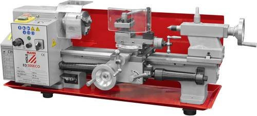 Holzmann Maschinen Metalldrehmaschine ED300ECO in Rot/Grau mit 400 W - Bild 1
