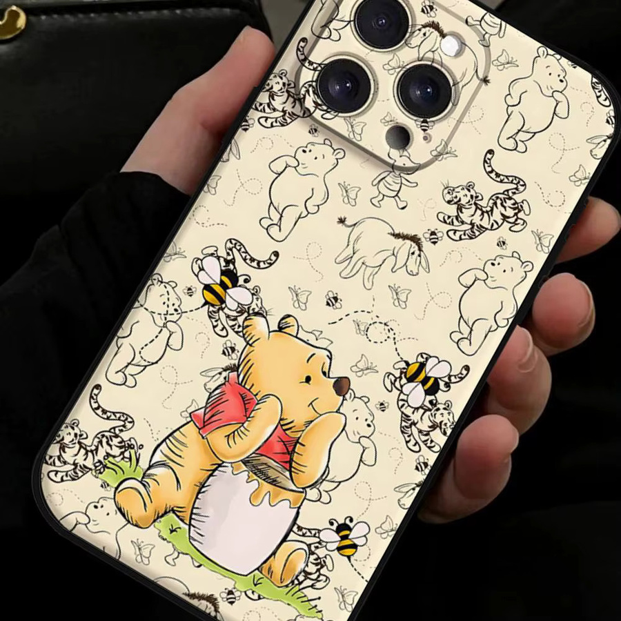Mesuca Handyhülle Winnie-the-Pooh für iPhone, Mehrfarbig - Bild 3