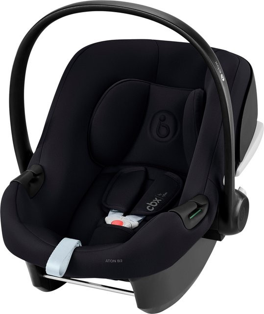 Cybex Aton B2 i-Size Babyschale mit Isofix und Stützfuß in Schwarz - Bild 3