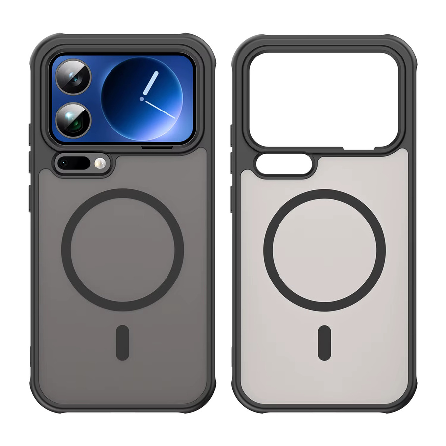 Magnetische Handyhülle für Xiaomi 15 Ultra und Xiaomi 17 Pro Max mit buntem Design in Schwarz mattiert - Bild 5