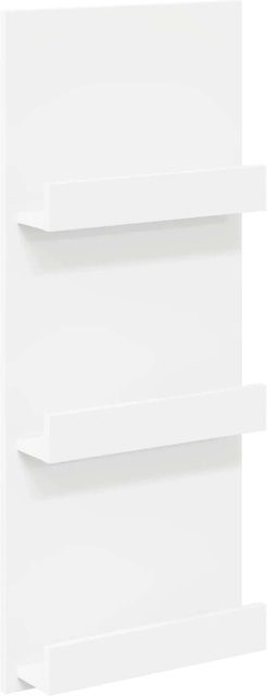 vidaXL Magazinregal in Weiß aus Holzwerkstoff, B/T/H: 51 x 11 x 102 cm - Bild 1