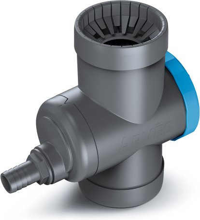 ARVES Wassersammler mit Netzfilter in Basalt Grau - Bild 1