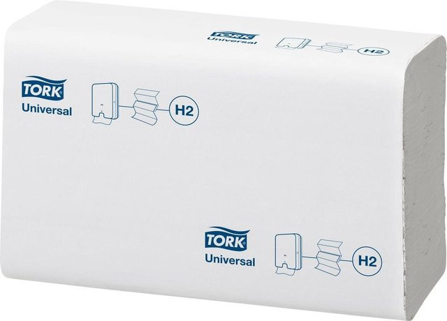 Tork Xpress Multifold Universal Papierhandtücher 2-lagig, grau-weiß, 4740 Stück (20 Pack á 237 Stück), B: 23,4 cm x T: 21,3 cm - Bild 2