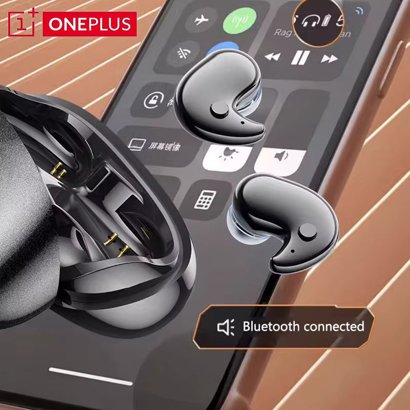 OnePlus Schlaf-Kopfhörer kabellose Bluetooth Semi-in-Ear Mini in Weiß - Bild 6