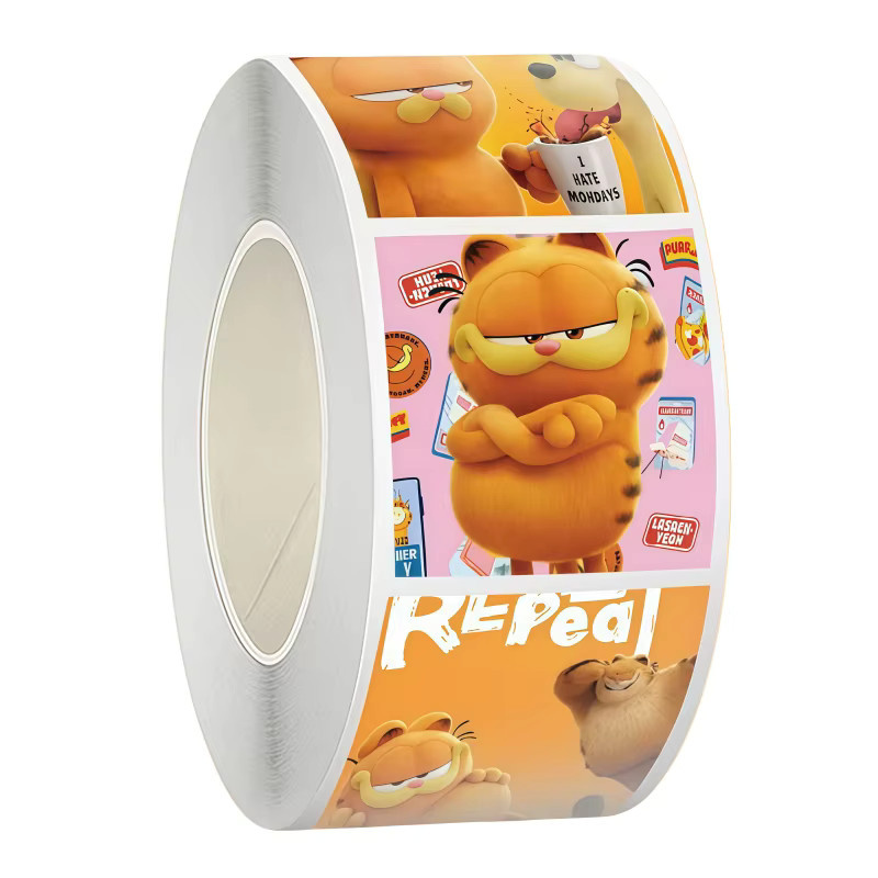 Garfield Anime-Aufkleber, Nachfüllpack, 500 Stück - Bild 4