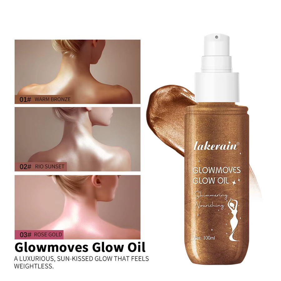 Lakerain Glowmotions Körperöl, 100 ml, Unisex - Bild 3
