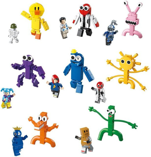 Regenbogenfreunde Puppen, Monster, Montage-Spielzeug, ab 14 Jahren - Bild 1