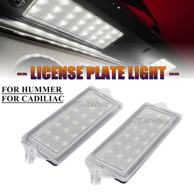 Malcayang LED Kennzeichenbeleuchtung für Hummer H2 2003–2007 und Cadillac Deville Seville - Bild 1
