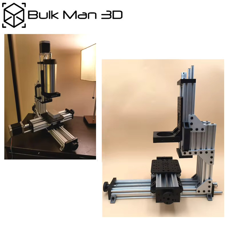BulkMan3D MiniMill CNC-Maschinen-Mechanik-Kit 3-Achsen-Desktop-DIY-Fräsrahmensatz mit Nema23-Schrittmotoren - Bild 2