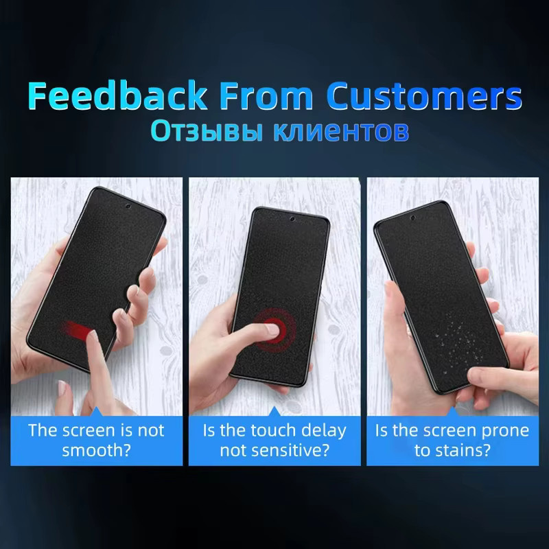 Matte Displayschutzfolie aus Glas für Samsung Galaxy S25 S24 S23 S22 S21 S20 Ultra FE Plus A73 A55 A54 A35 A34 A16 A15 A14 A06 A05 5G in Transparent - Bild 2