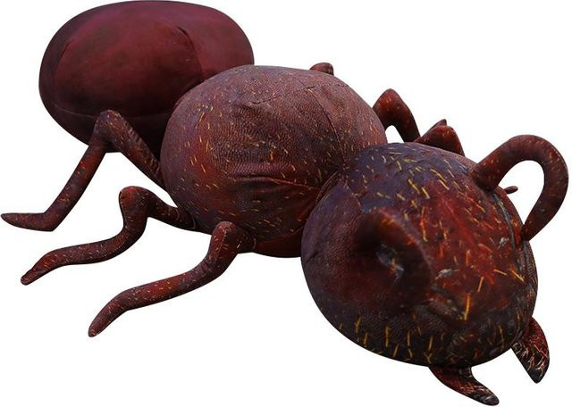 Yiran toy Simulations-Ameise, Plüschtier, 120cm, Braun - Bild 1