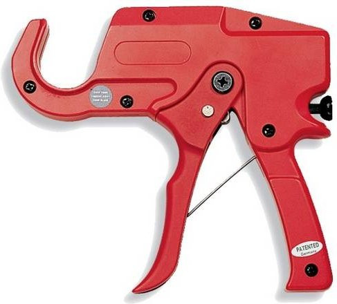 Alarm Rohrschere 56010110 aus Edelstahl in Rot - Bild 1