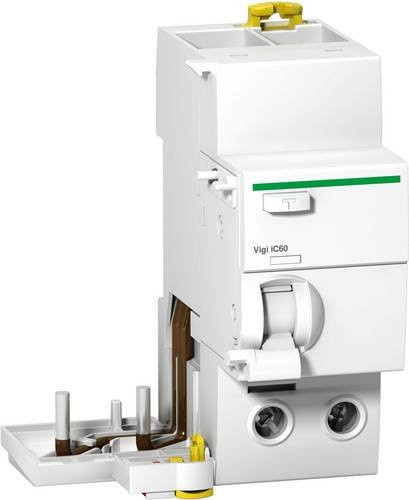 Schneider Electric RCD FI-Block A 63A 0,03A 415V in Weiß - Bild 1