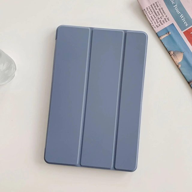 Smart Case Silikon Hülle für Lenovo Tab M10 HD (2. Gen) 10,1 Zoll mit Aufwachfunktion in Violett - Bild 1