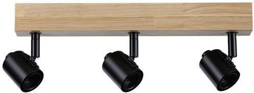 Paulmann Arvid 66772 Wandstrahler E27 in Schwarz und hellem Holz im skandinavischen Design - Bild 1