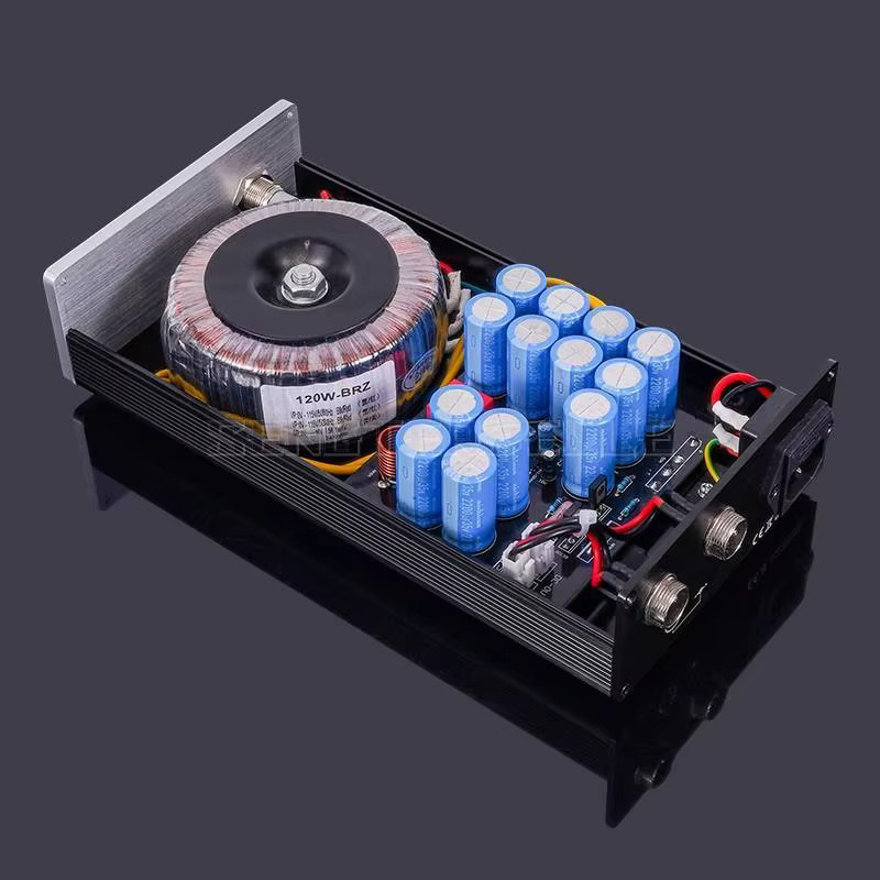 SENGTERBELLE SPD-120PRO HiFi Ultra-Low Noise DC Stabilisiertes Lineares Netzteil 120VA in Schwarz mit optionalem LPS und Ausgängen 5V, 9V, 12V, 15V, 19V, 24V - Bild 3