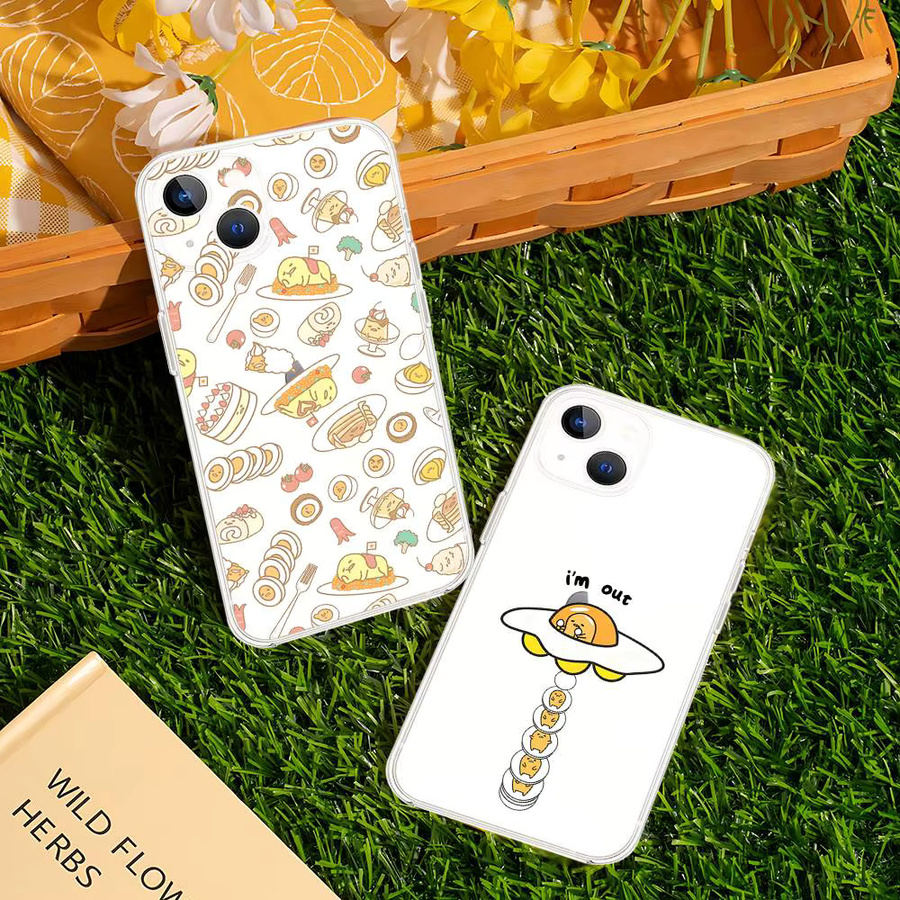 Mesuca G-Gudetama Handyhülle Transparent für iPhone 11 bis iPhone 17 Pro Max - Bild 2