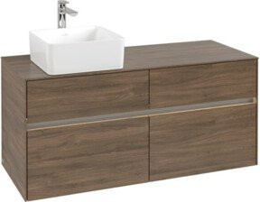 V&B Waschtischunterschrank Collaro mit LED-Beleuchtung, B/T/H: 120 x 54,8 x 50 cm - Bild 1