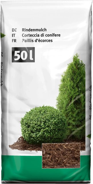 GROW by OBI Rindenmulch Braun 0 - 40 mm für Beete und Garten - Bild 1