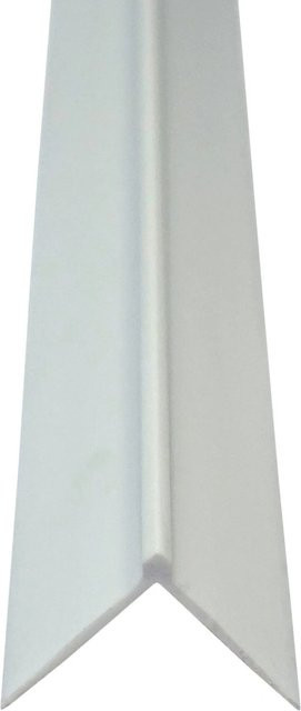 Döllken Profiles Tapeteneckleiste aus Kunststoff in Weiß, B/H: 22,5 x 22,5 mm, Länge: 2600 mm - Bild 1