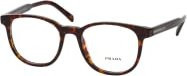 Prada PR A15V Korrektionsbrille, Vollrand, quadratisch, Kunststoff, braun, Herren - Bild 1