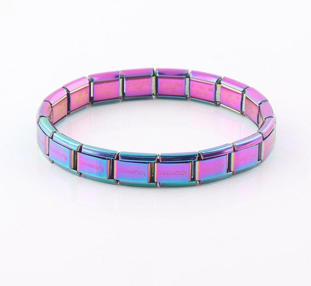 CoCo Xili Charm-Armband, 304 Edelstahl, pink, Damen - Bild 1