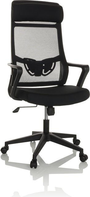 hjh OFFICE Bürostuhl NEKEO mit Armlehnen aus Stoff und Netzstoff in futuristischem Design - Bild 1