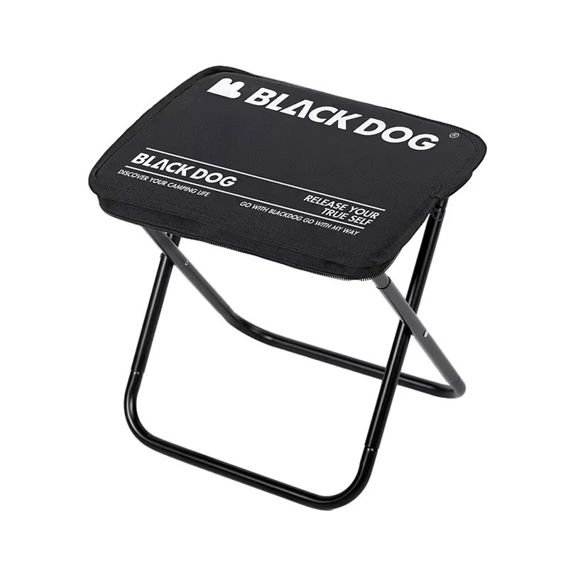 BLACKDOG Klappstuhl für Outdoor und Camping in Schwarz mit Tragetasche - Bild 5