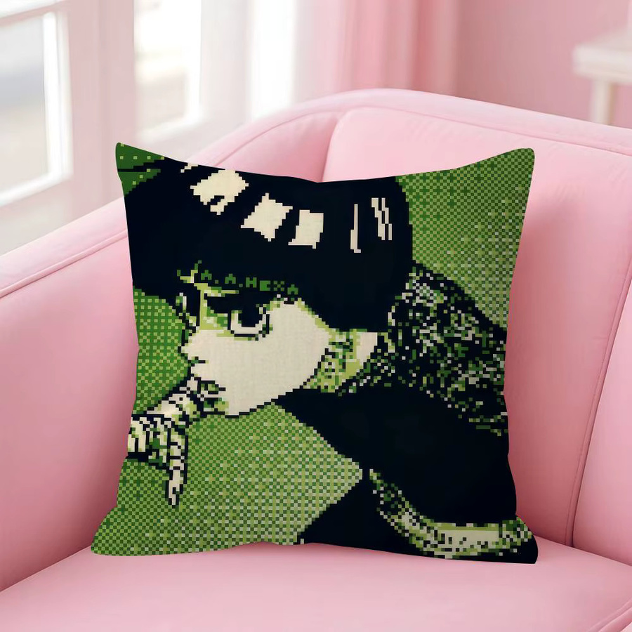 Anime Black Rock Lee Kissenbezug Naruto Deko für dein Wohnzimmer - Bild 5