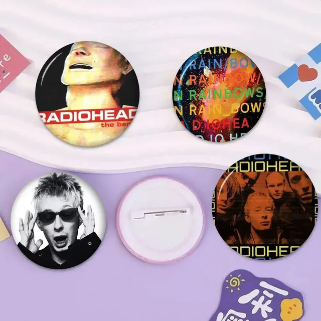 Brosche Radiohead Album Anime, Bunt, Kayou - Bild 1