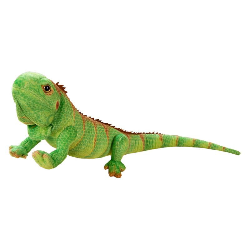 Süßer Mu Cheng Leguan-Echse Figur Plüschtier Grüne Braune 95cm - Bild 2