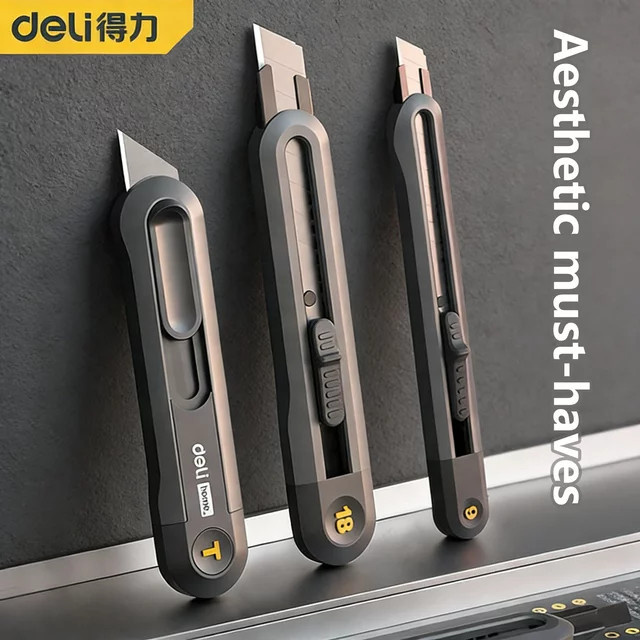 Schwarzes Allzweckmesser mit Wolframlegierungsklinge und Stahlgehäuse - Bild 1