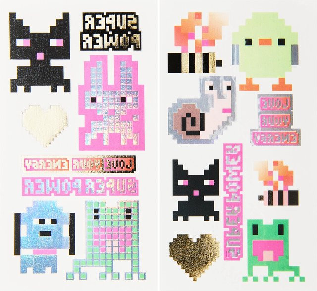 Rico Design Tattoos Pixel Tiere - Bild 1