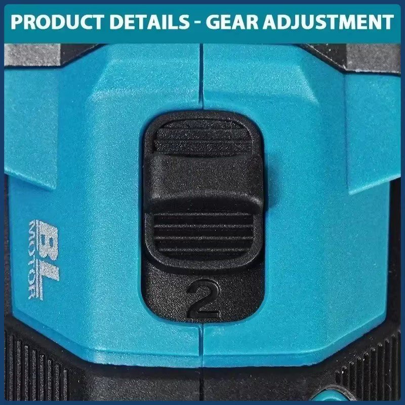 Makita DHP487 Akku-Schlagbohrmaschine mit hochenergieeffizientem bürstenlosem Motor aus der LXT Serie - Bild 6