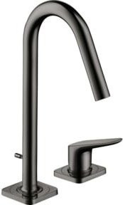 Hansgrohe Axor Citterio M 2-Loch-Waschtischarmatur mit Pop-up-Abfluss in Chrom - Bild 1