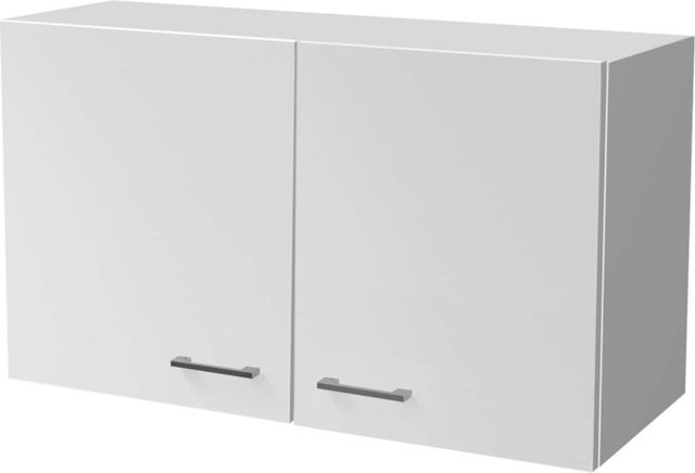 Flex-Well Hängeschrank Lucca Küchen-Oberschrank Weiß Matt B/H/T: 100 x 54,8 x 32 cm - Bild 1