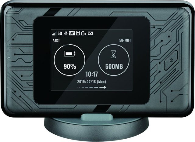 D-Link DWR-2101 Mobiler 5G WLAN-Hotspot mit Wi-Fi 6 und Powerbank-Funktion in Grau - Bild 1