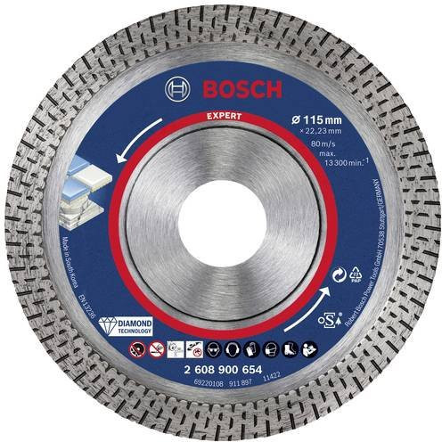 Bosch EXPERT HardCeramic Diamanttrennscheibe für Winkelschleifer Durchmesser: 115 mm, Bohrungs-Ø: 22,23 mm - Bild 1