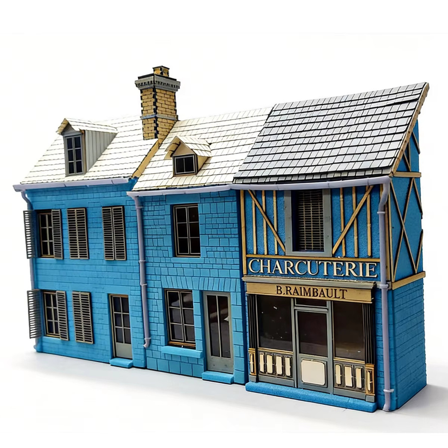 CorMake Architektonisches Miniaturmodell Europa Gebäude, Modellbausatz, 1:35 - Bild 6