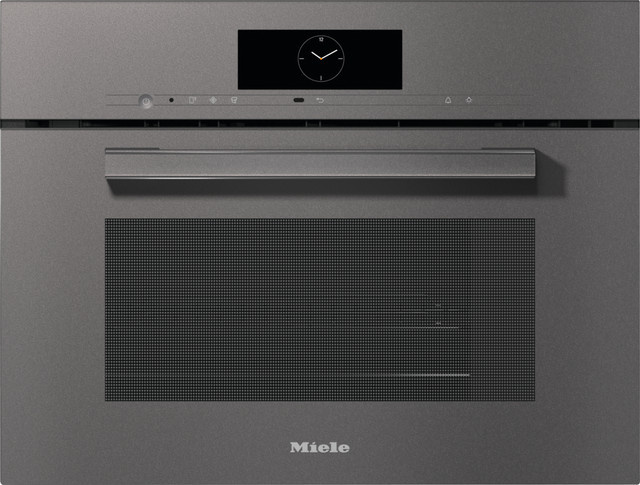 Bosch DGM 7840 Dampfgarer mit Mikrowelle in Graphitgrau/Anthrazit mit Automatikprogrammen und Dampfunterstützung - Bild 1