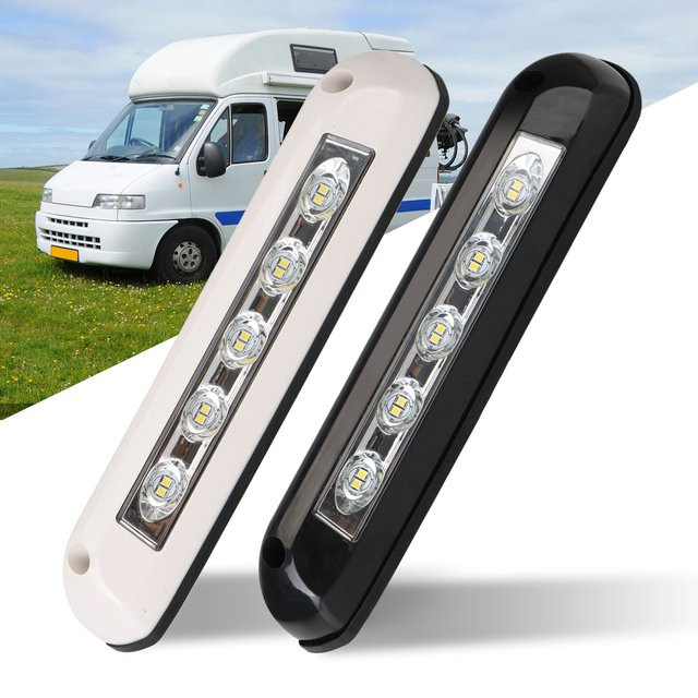 LED Bar Innenbeleuchtung für Caravan und Wohnmobil in Weiß, 12V 24V Wandleuchte für Van, LKW und Anhänger - Bild 1
