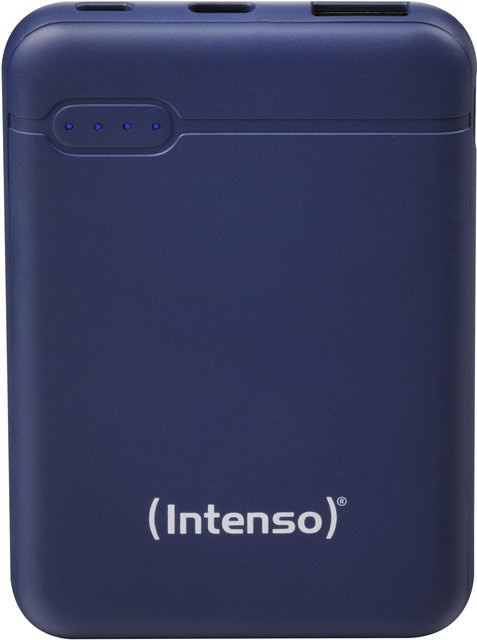 Intenso Powerbank XS5000 mit 5000 mAh in Blau mit USB-A, USB-C und Micro-USB Anschlüssen - Bild 2