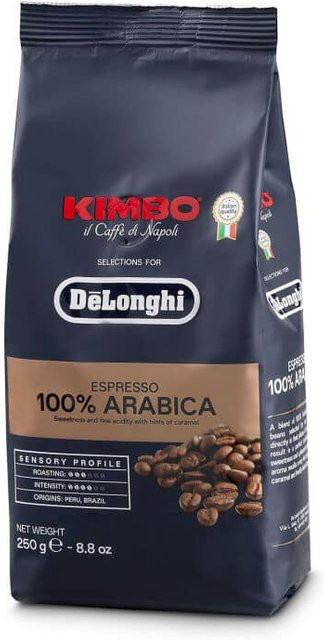 De'Longhi Kimbo, 100 % Arabica, Kaffeebohnen, 250g - Bild 1